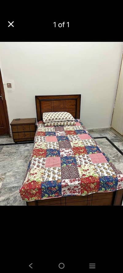2 single beds for sale with matrices