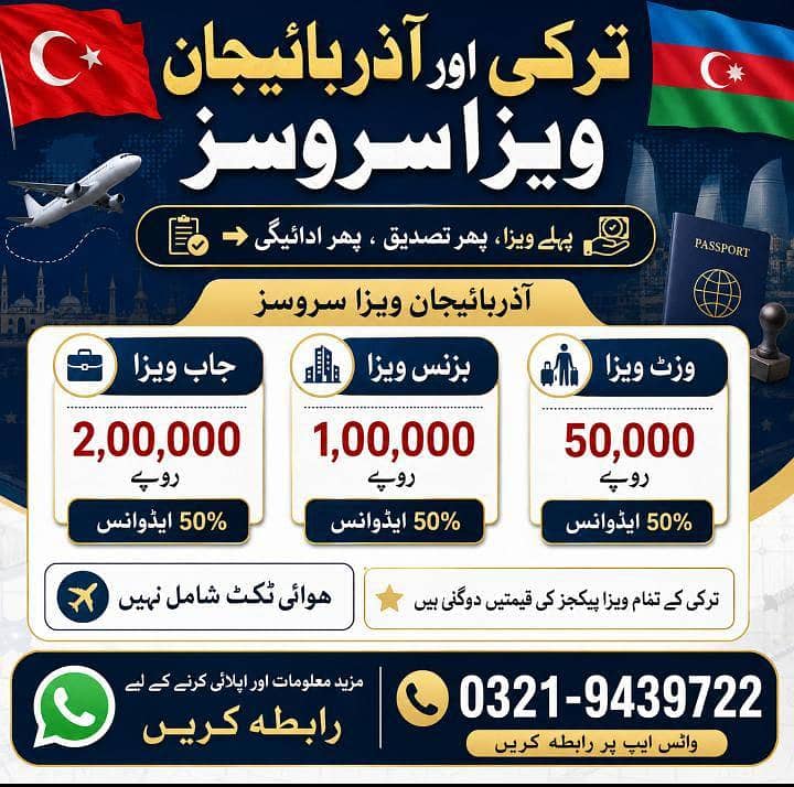 ترکی/آذربائیجان کے لیے ڈرائیور گارڈز  باورچی بیوٹیشن ویٹریس نرس 0
