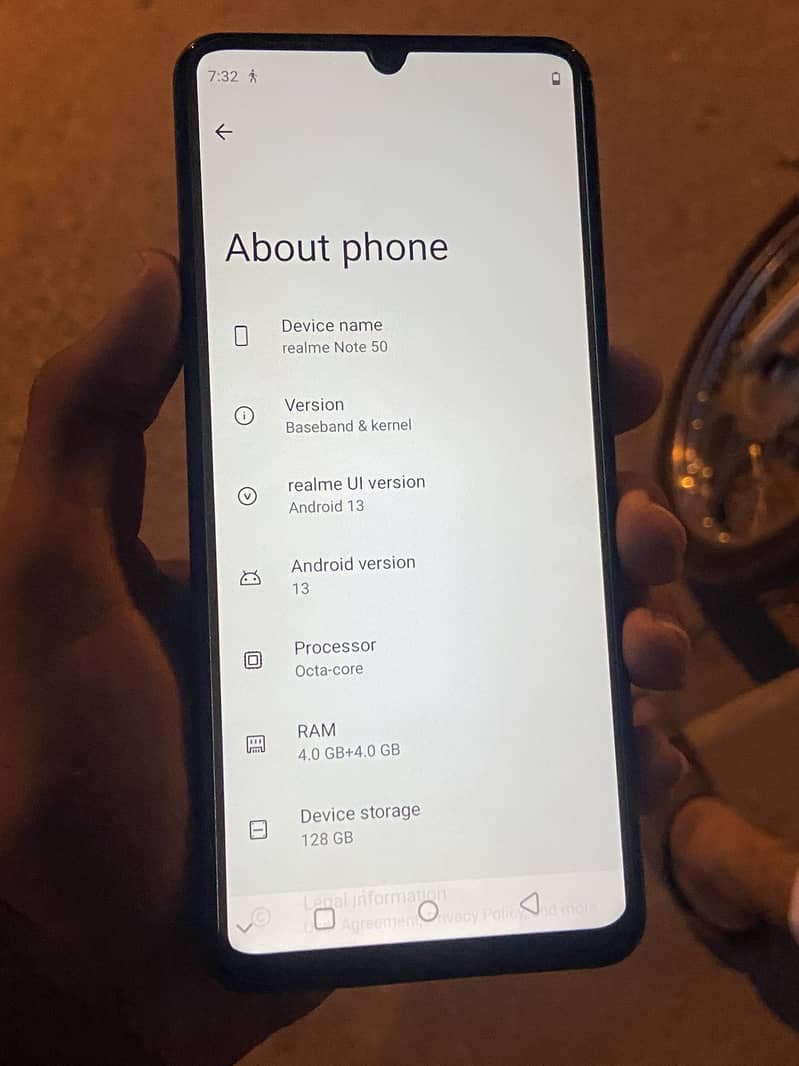 Realme Note 50 0