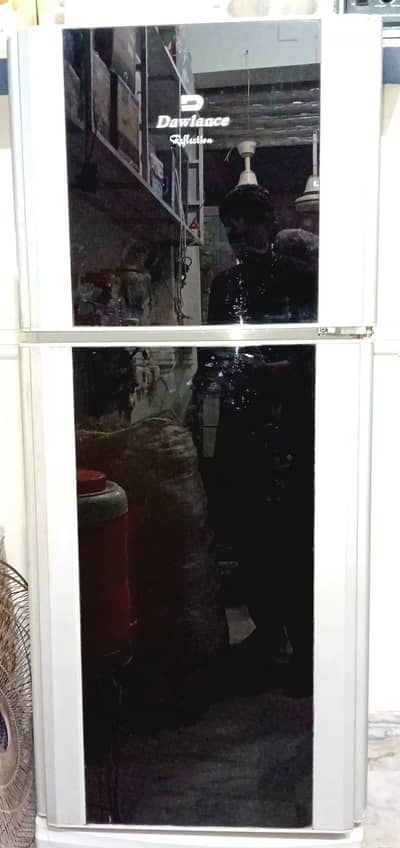 Dawlance Reflection Glass Door Refrigerator – Excellent Condition