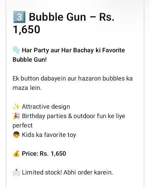 Bubble Blaster Gun 3