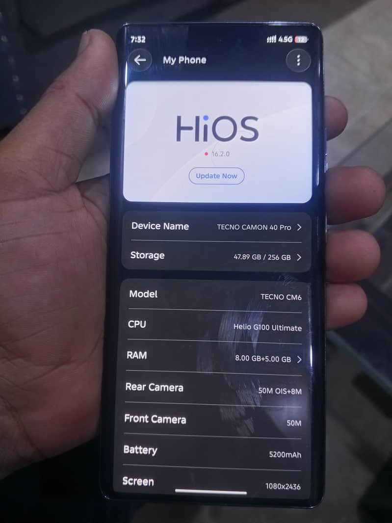 Tecno CAMON 40 Pro 4