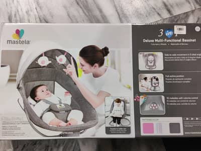 Mastela 3-in-1 deluxe baby swing bassinet