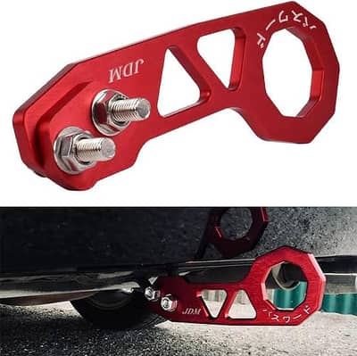 Available universal hook car red color