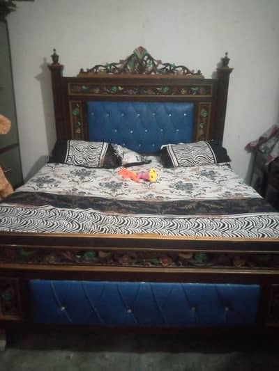 wooden bed for sale