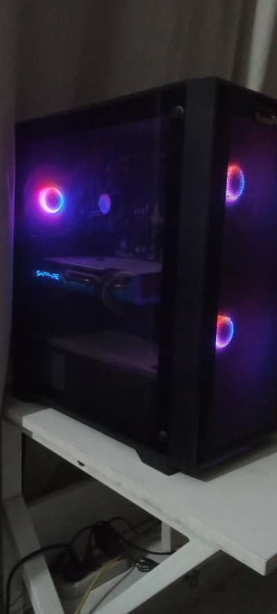Gaming Pc Beast Rx 590 8gb blue Sapphire ii7 4770 SSD+HDD 16gb ram