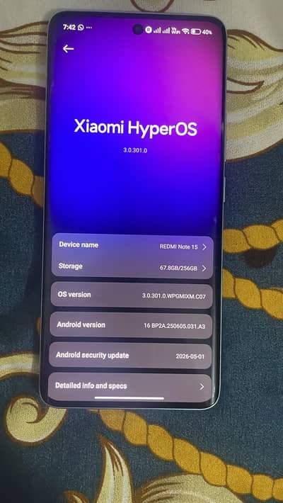 Xiaomi Redmi Note 15