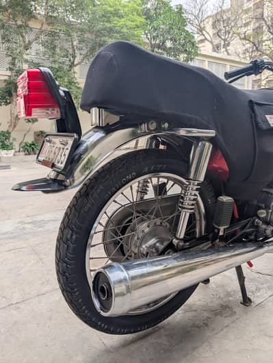 Honda Cg 125 2003 Karachi Number