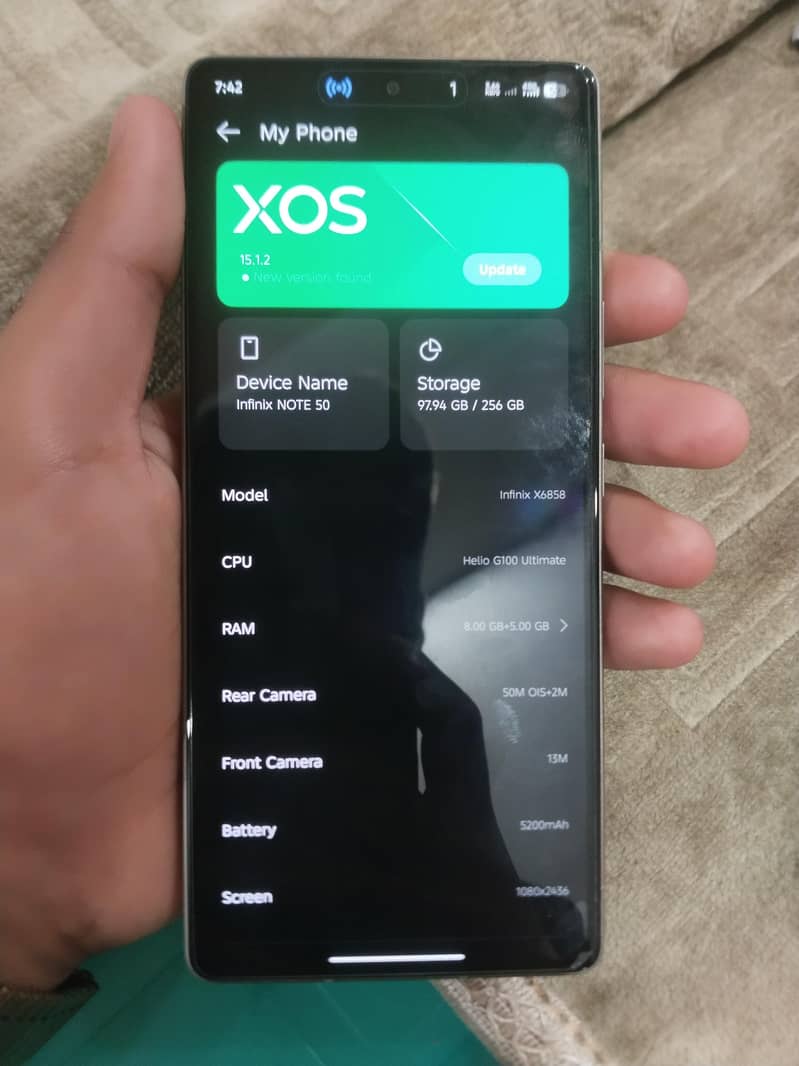 Infinix Note 50 6