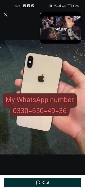 Iphone x 256 GB