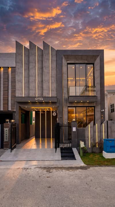 5 Marla Contemporary House With Iconic Double-Height Design