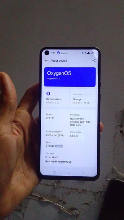 OnePlus 9 for Sale – 8+8GB RAM | 128GB Storage
