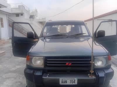 mitsubishi pajero 3 door wapda auction new number neat and clean