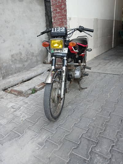 CG125 2016 model black colour