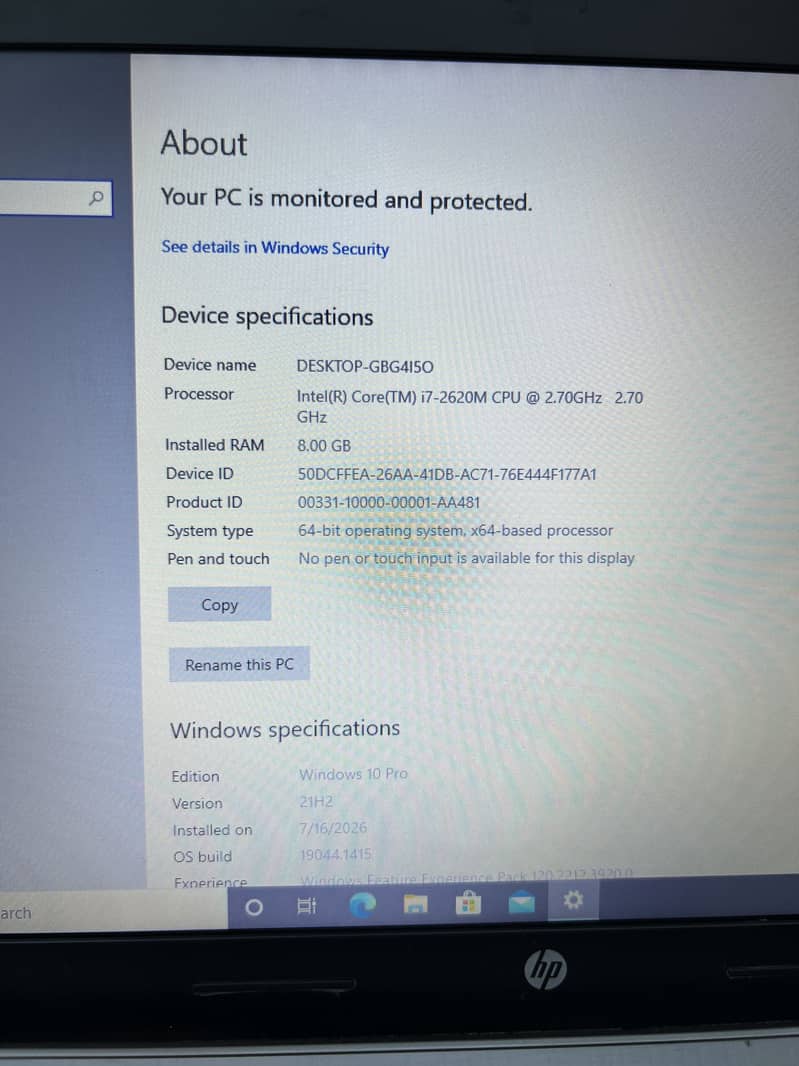 Hp Probook 4530s 2