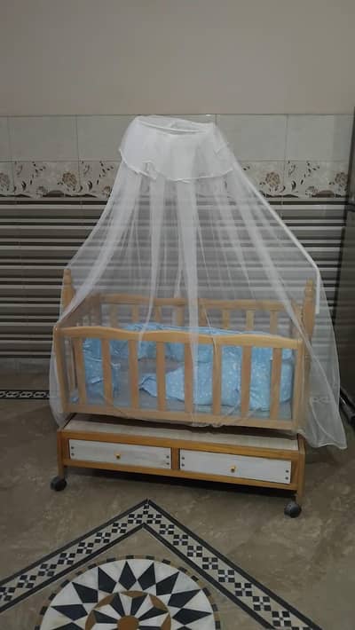 Junior Baby Cot with Drawer