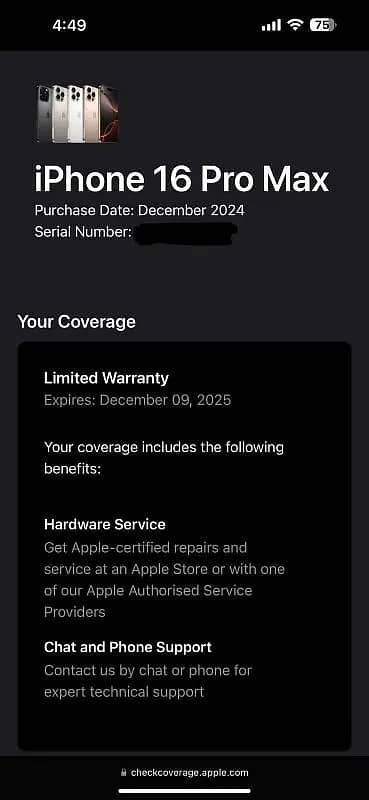 Apple iPhone 16 Pro Max mobile for sale/85453