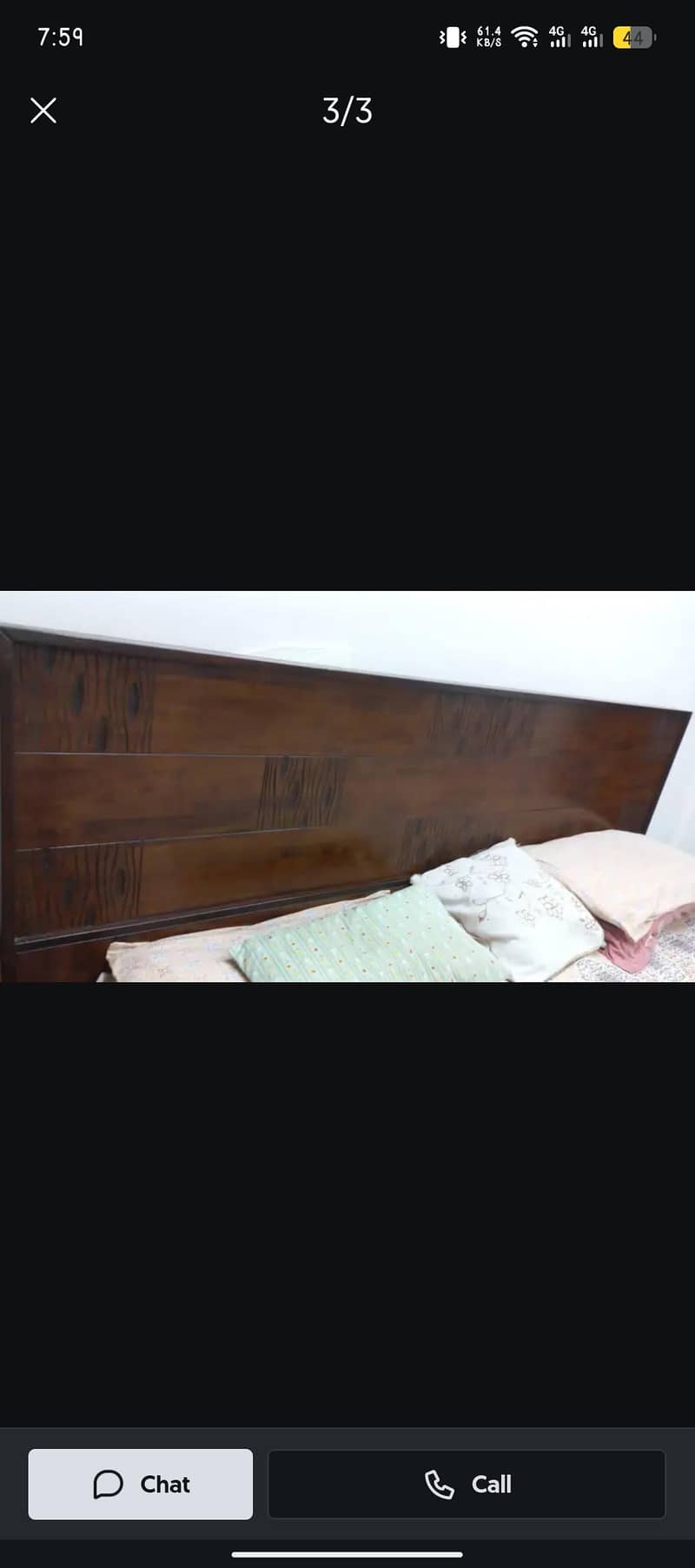 Solid Sheesham Wood Bed Set 1