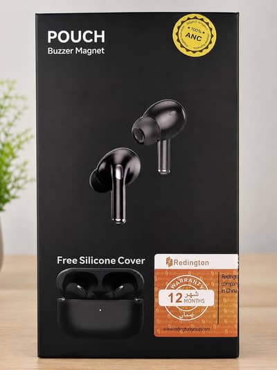 POUCH Buzzer Magnet Earbuds + Free Silocone cover