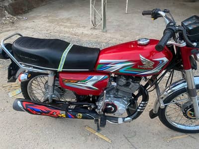 Honda CG 125 2023 Model – Excellent Condition