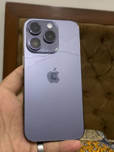 Apple iPhone 14 Pro 128GB JV 100BH 127 cycles count slightly used