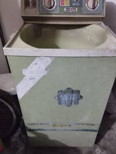 Super Asia SA-20 Single Tub Washing Machine – Heavy Duty Copper Motor