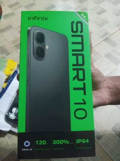 Infinix Smart 10 (4GB/64GB) | 10/10 Condition | Warranty + Box