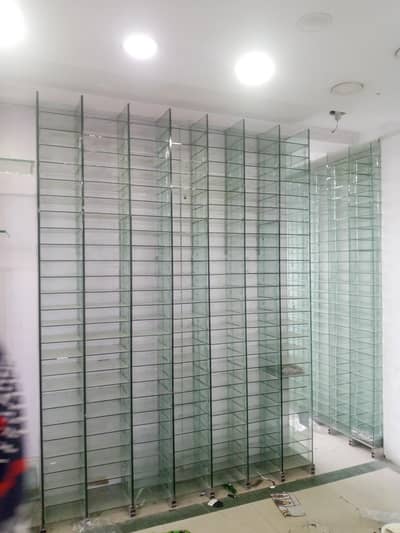Complete Garments Shop Display || Glass Shelves & Hanging Racks