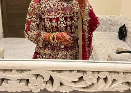 Baraat wedding dress (Lhenga Choli with dupatta)