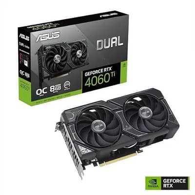 RTX 4060 Ti dual fan 8gb DUAL EDITION (with box)