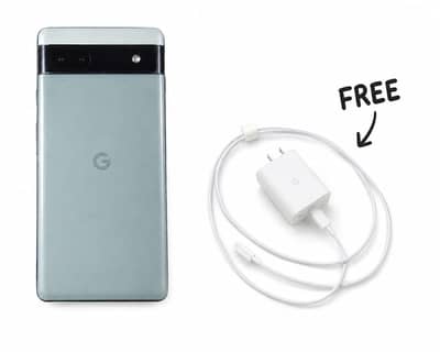 Google Pixel 6a with Google charger 9/10 128 GB storage