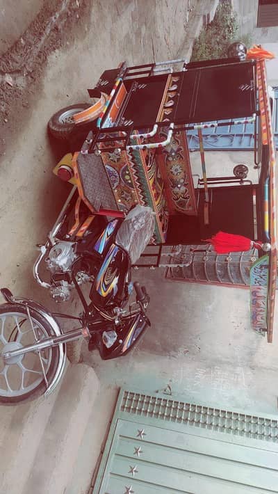 new Rickshaw chingchi brand new 10by 10 1 month Chala