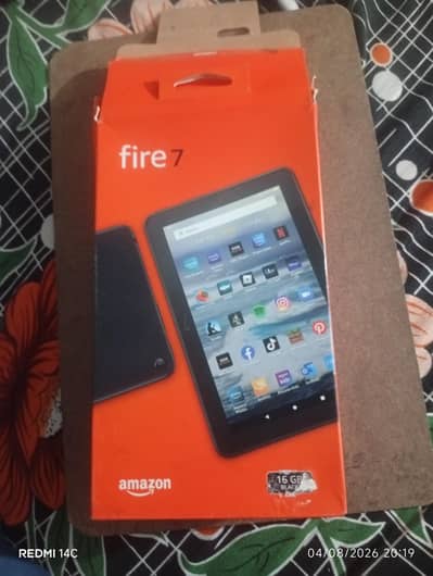 Amazon fire tablet 7 16 GB WiFi used like new