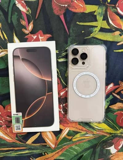 iphone 16 pro max official pta approved tottly geniune 512gb