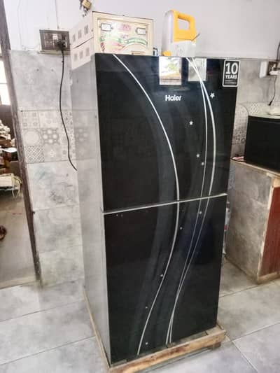 Haer glass door fridge
