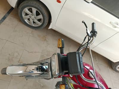Honda CD 70, 2023 model bike is for sale.