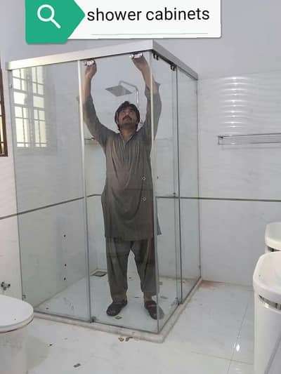 GLASS WORK ALUMINIUM WINDOWS WINDOW BLINDS SHOWER CABINETS WORK