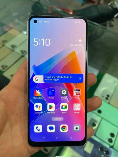 OPPO F21 Pro 8+128 GB PTA Approved ha new condition