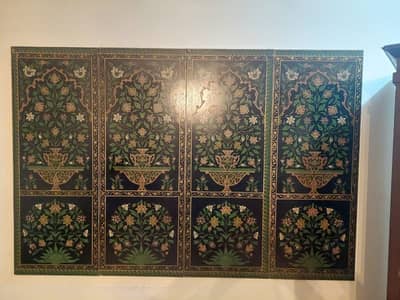 Vintage Mughal Art Hand Painting