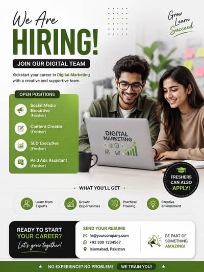 WE ARE HIRING MALES AND FEMALES