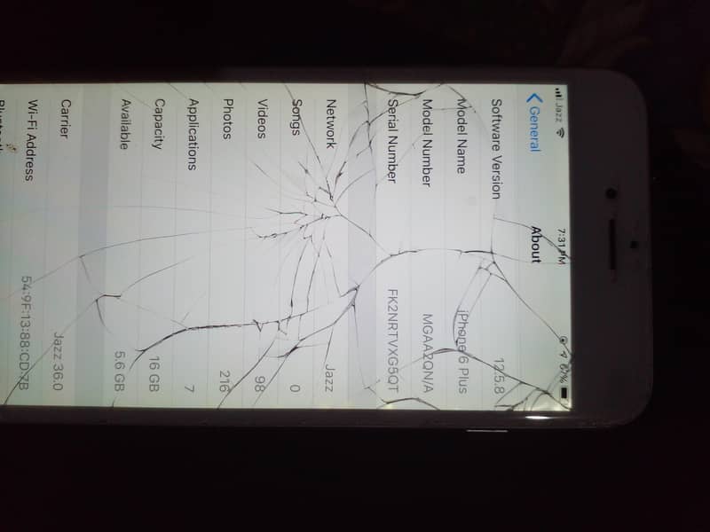 iphone 6 plus 0