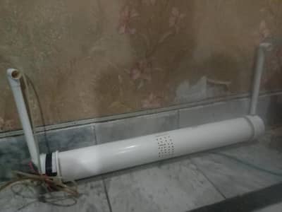 Beautiful white big filter,heater and slabs for aquarium.