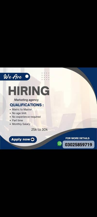 Part time, Full time, Home based Online Job
