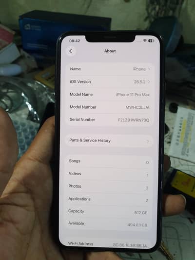 11 pro max totally genuine 512gb Non pta