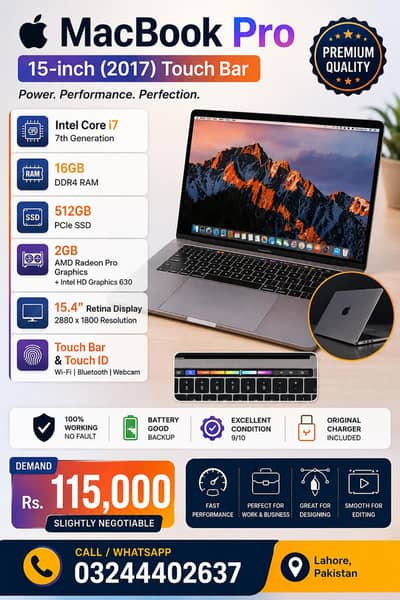 Apple MacBook Pro 15-inch 2017