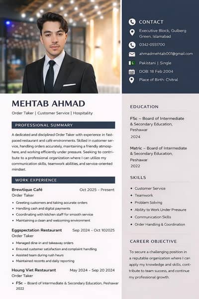 Experienced F&B Professional | Food & Beverage Service