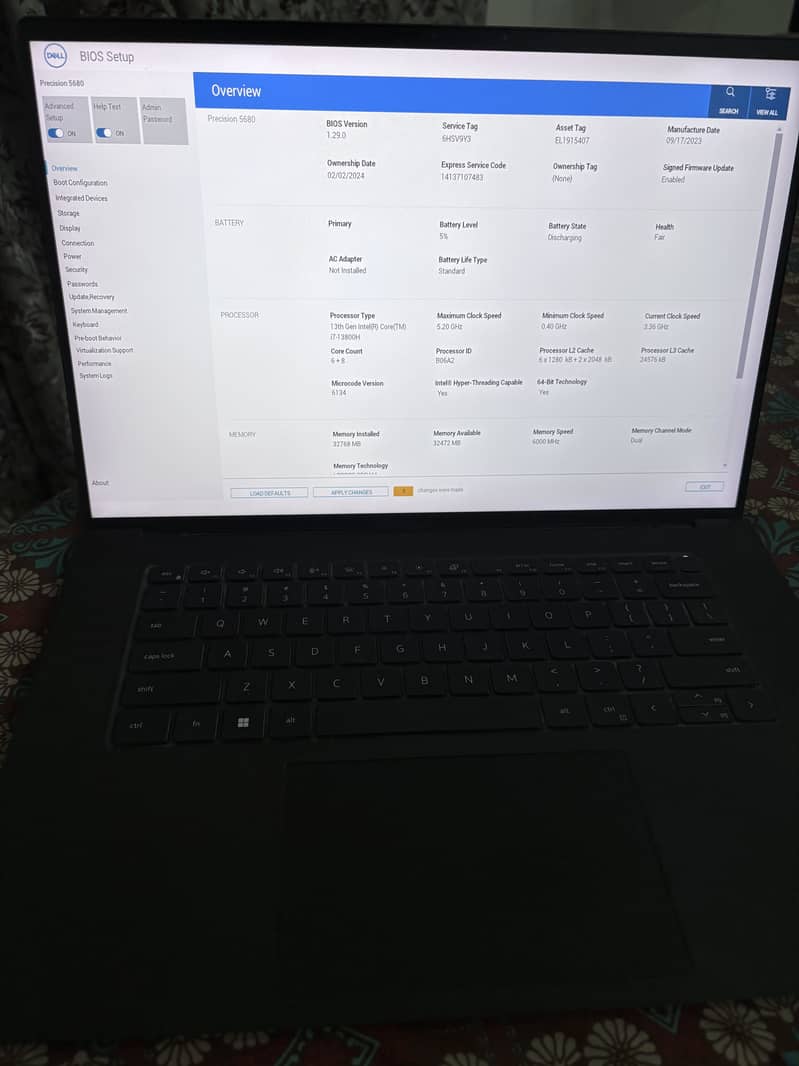 Dell Precision 5680 0