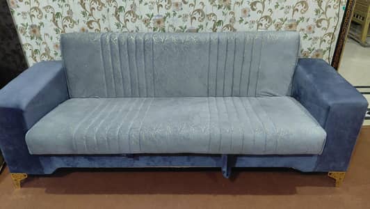 sofa cum bed color grey