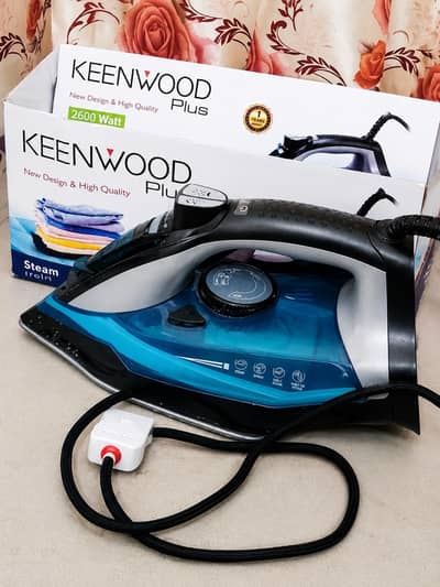 Steam lron with small water bottle