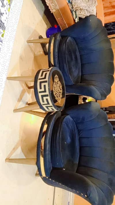 chair with stool